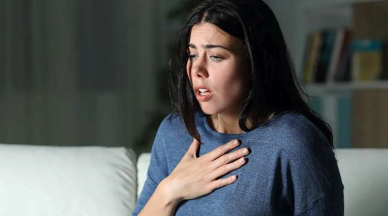 mujer con ansiedad