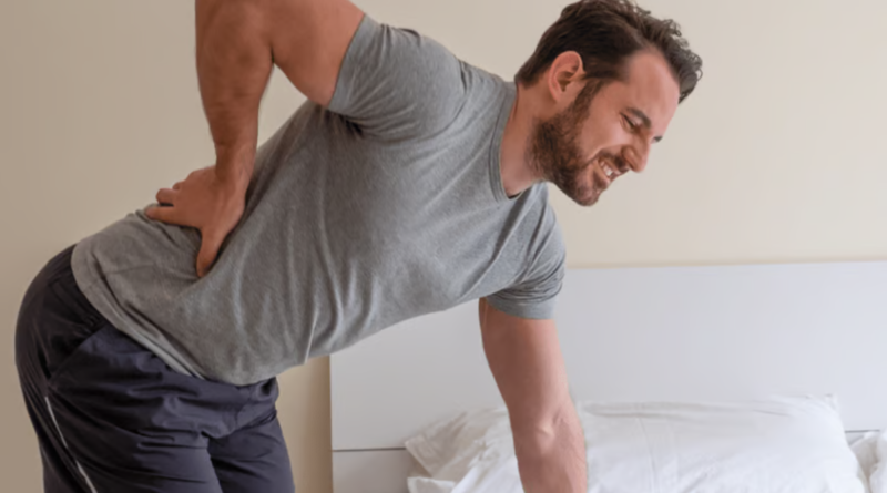hombre con dolor de espalda
